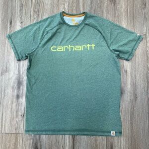 Carhartt Men's Heather Green Short Sleeve Tee